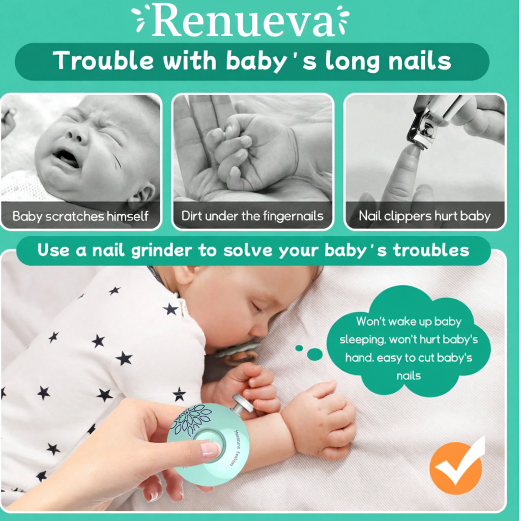 Renueva Baby Nail Trouble Infographic