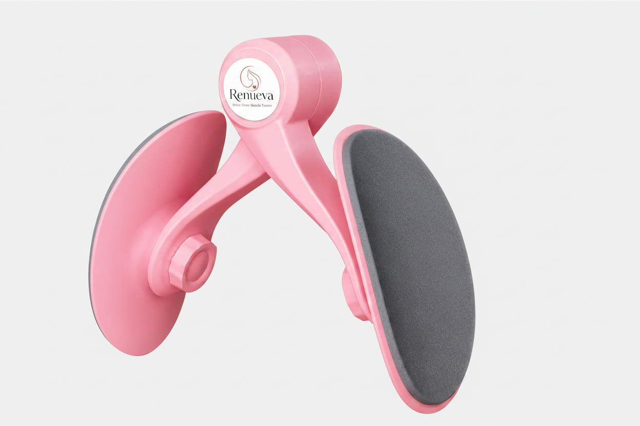 Renueva wit sticker op produk
